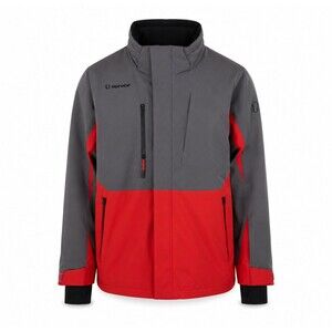 Sunice Men's Big Sky MMT1727S Black Red Insulated Winter Ski Jacket Size M